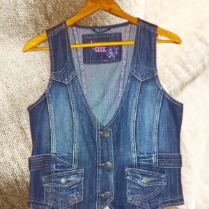 CECIL Denim Waistcoat